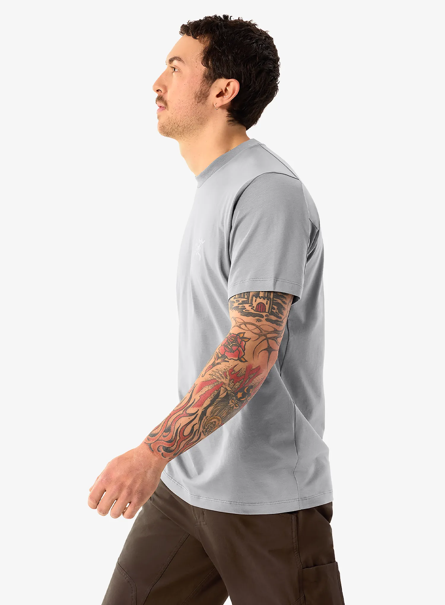 Bavlnené tričko Arcteryx Kragg SL Cotton SS - void