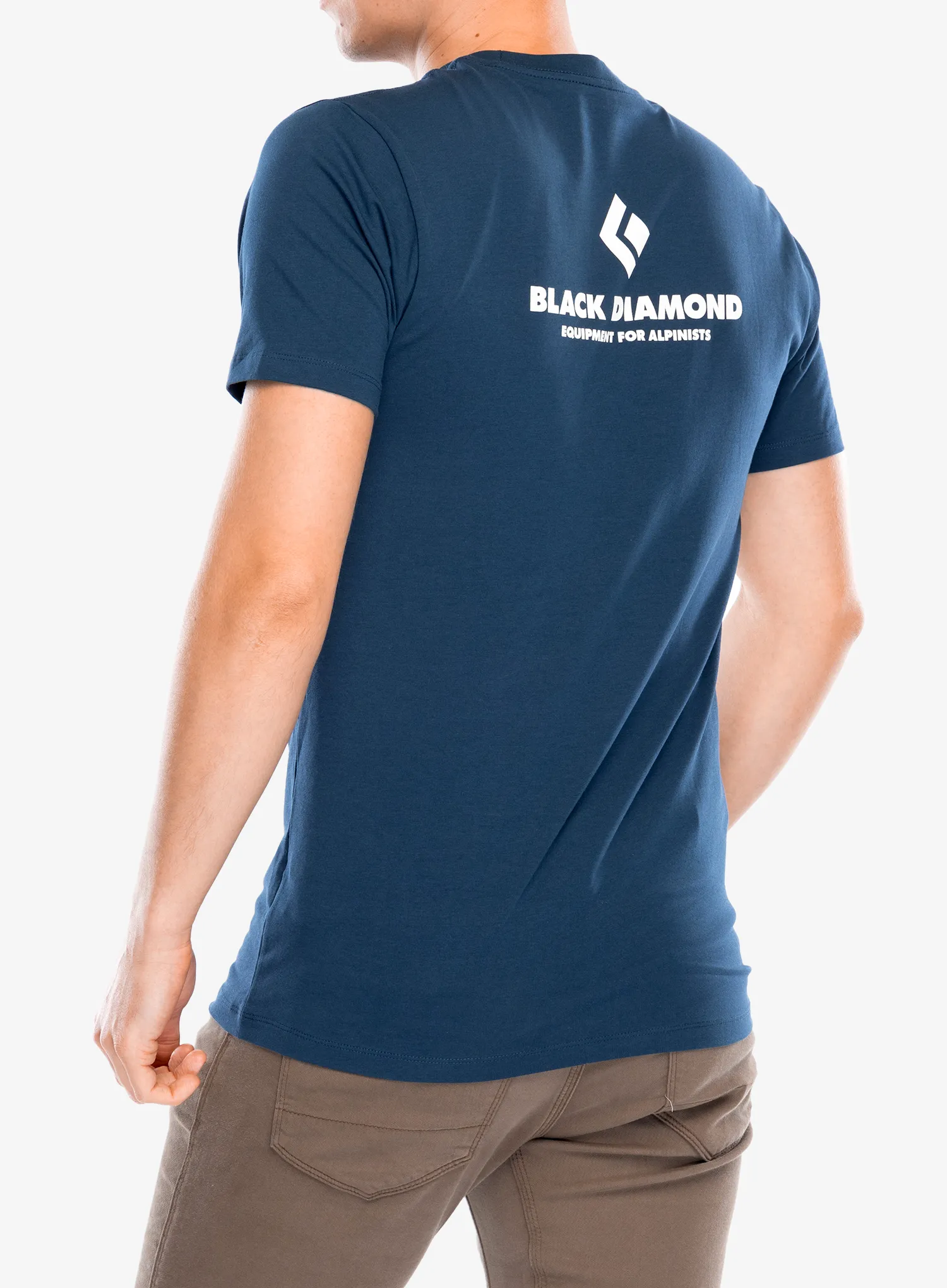 Bavlnené tričko Black Diamond Equipment For Alpinist Tee - indigo