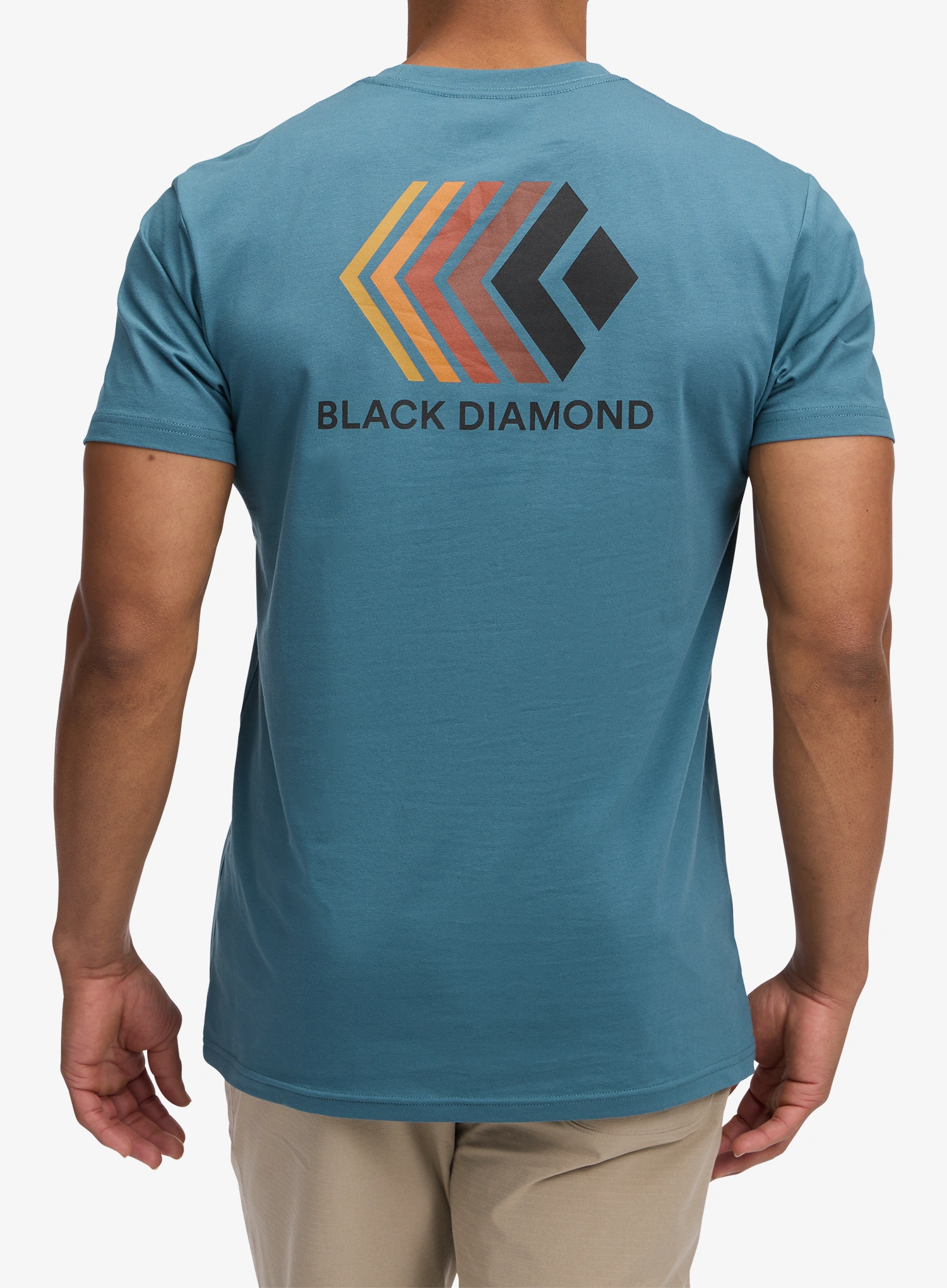 Bavlnené tričko Black Diamond Faded SS Tee - creek blue