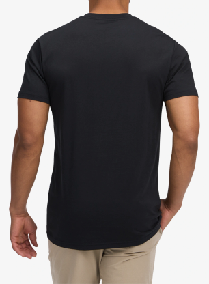 Bavlnené tričko Black Diamond Mini Stacked SS Tee - black