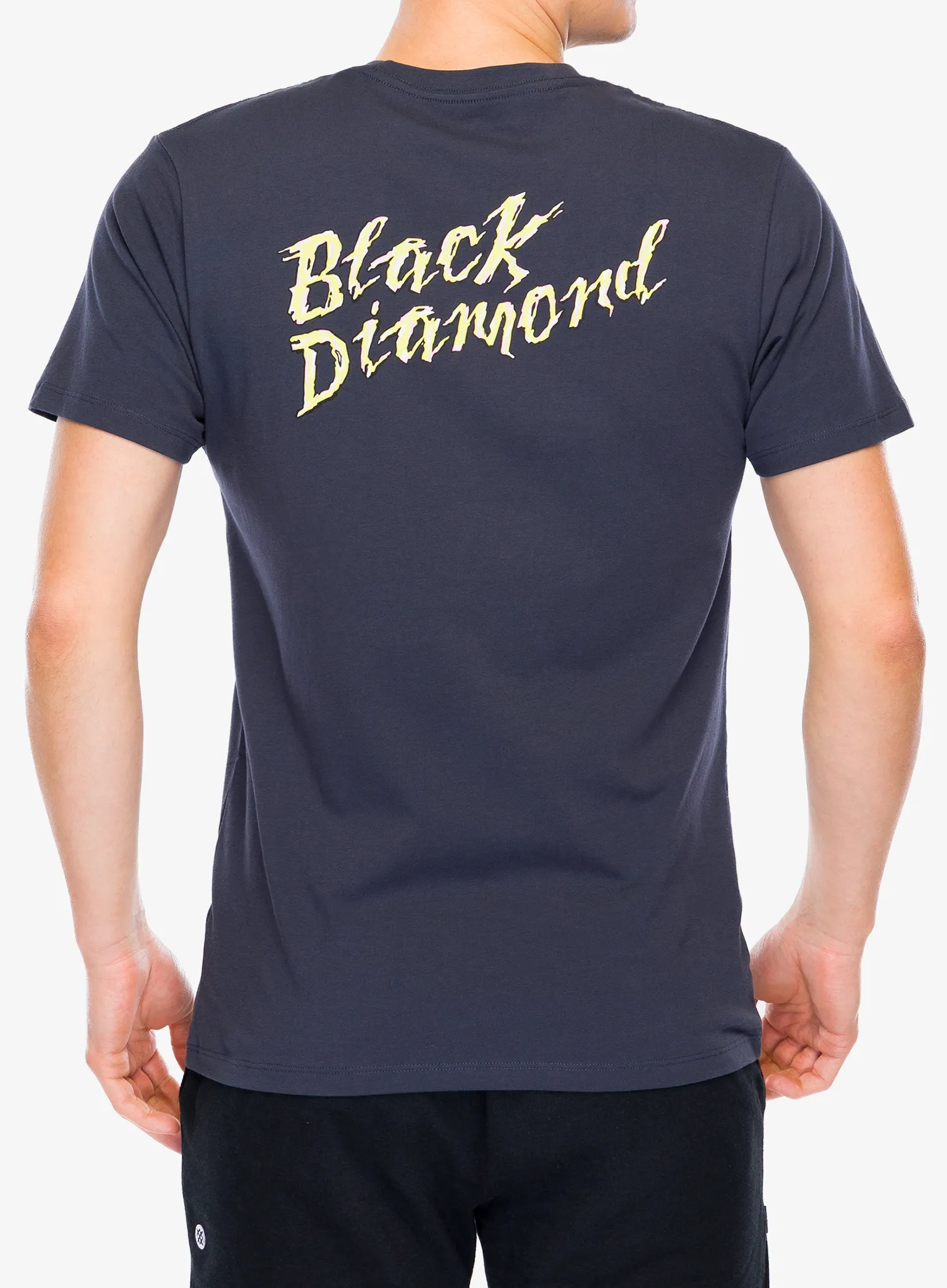 Bavlnené tričko Black Diamond Shredded SS Tee - charcoal