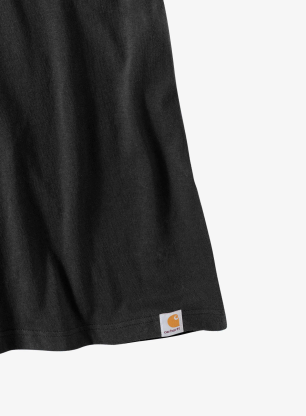 Bavlnené tričko Carhartt Dearborn Relaxed T-Shirt - black