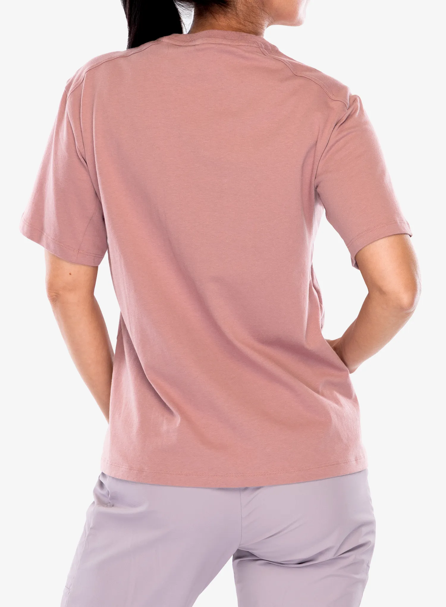 Bavlnené tričko dámske adidas TERREX Terrex Classic Logo Tee - warm clay