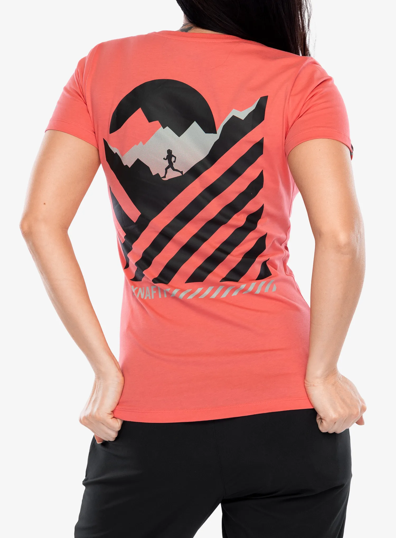 Bavlnené tričko dámske Dynafit 24/7 Graphic T-Shirt - cabana/striped elevation