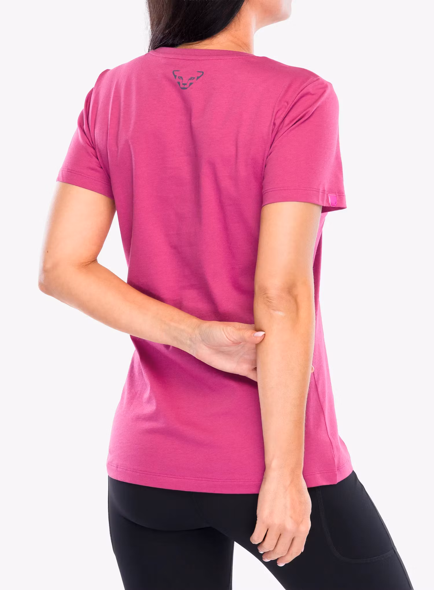 Bavlnené tričko dámske Dynafit Graphic CO S/S Tee - magenta/horizon