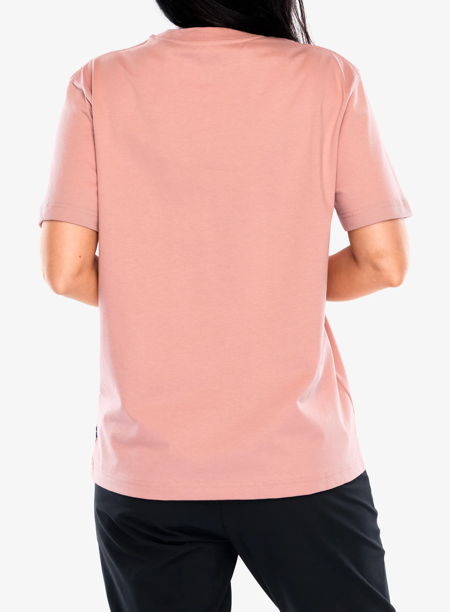 Bavlnené tričko dámske Fjallraven Heavy Classic T-shirt - dusty rose