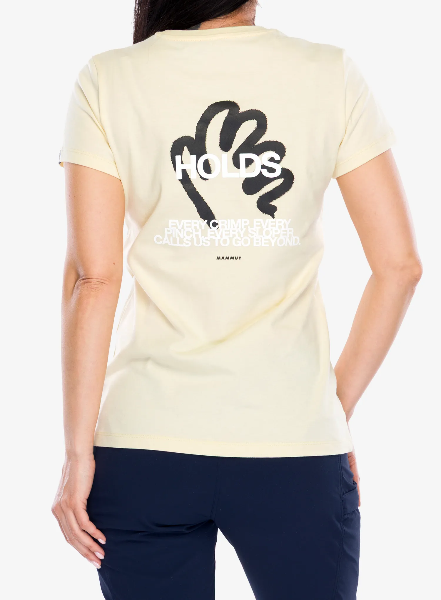 Bavlnené tričko dámske Mammut Massone T-Shirt Hold - alvatern