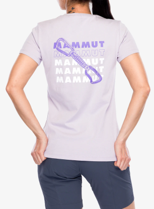 Bavlnené tričko dámske Mammut Massone T-Shirt Quickdraw - alpine calamint