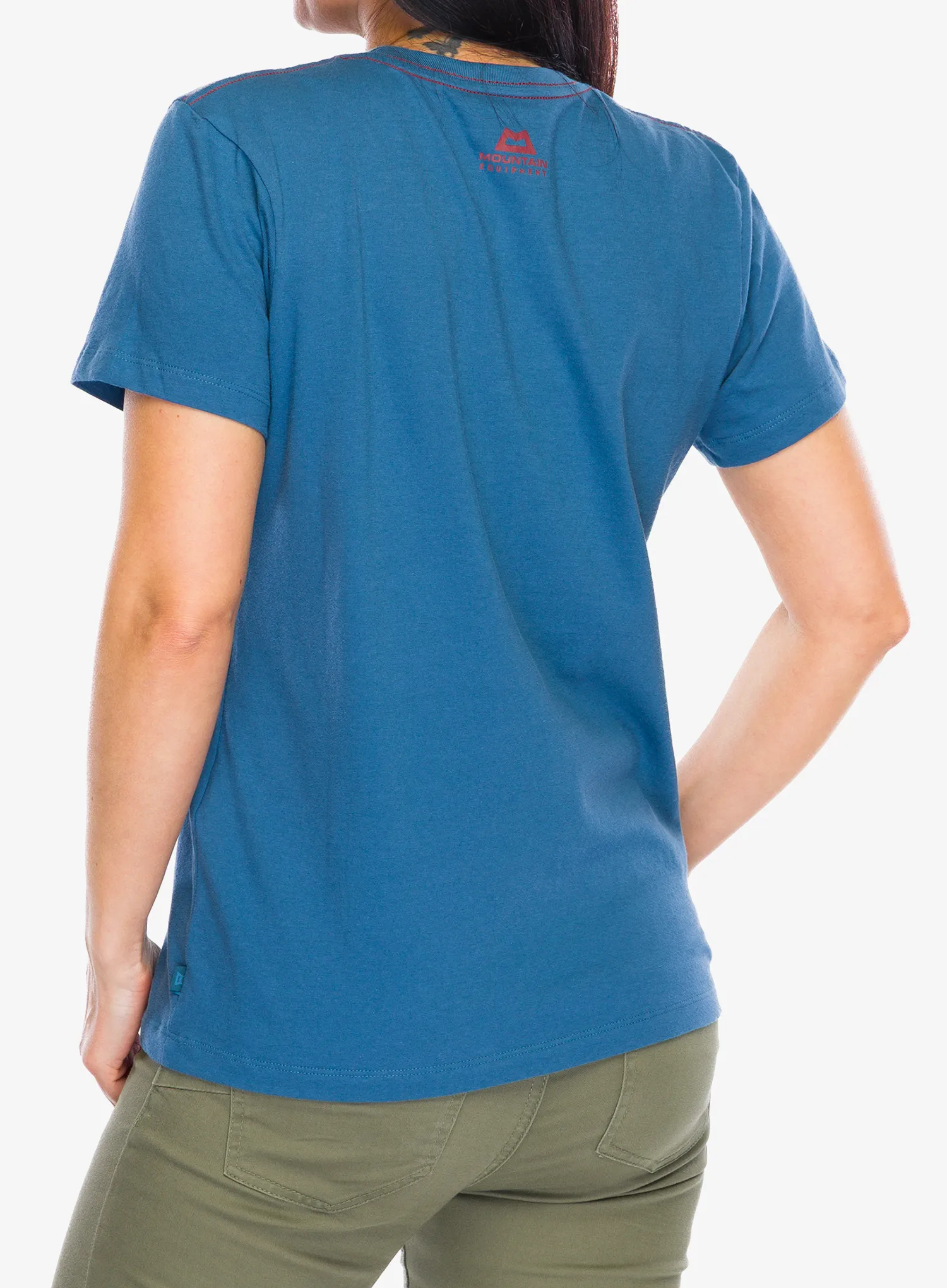 Bavlnené tričko dámske Mountain Equipment Alpenglow Tee - stellar blue