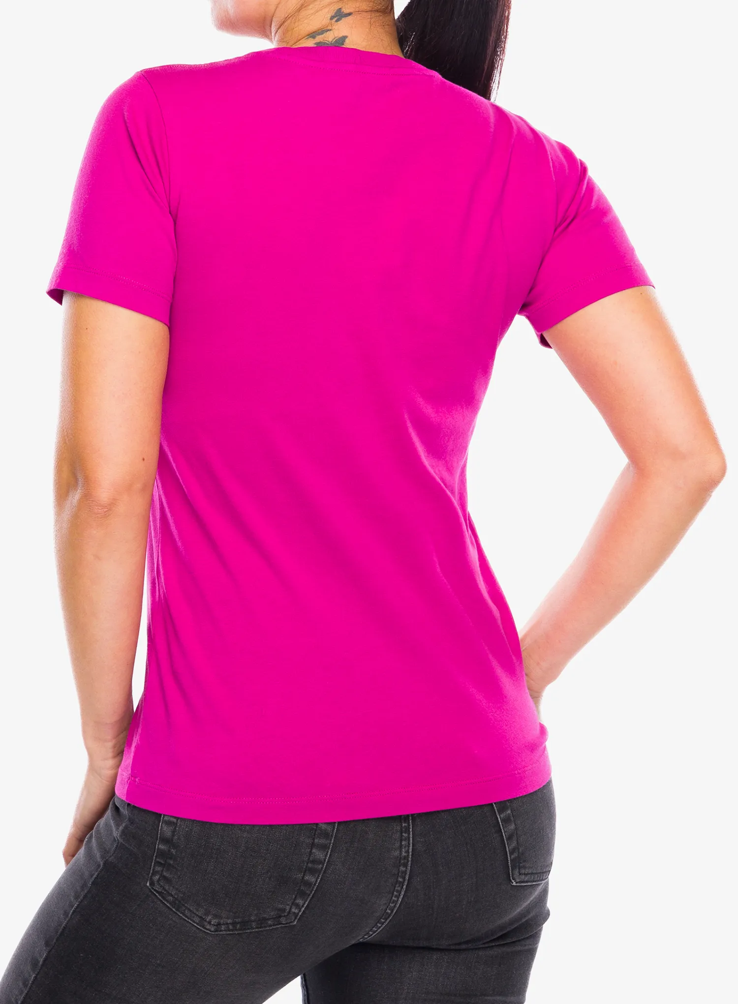 Bavlnené tričko dámske Norrona 29 Cotton Norrona Viking T-Shirt - festival fuchsia