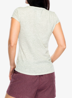 Bavlnené tričko dámske Royal Robbins Featherweight Slub Tee - sage leaf nisene pt