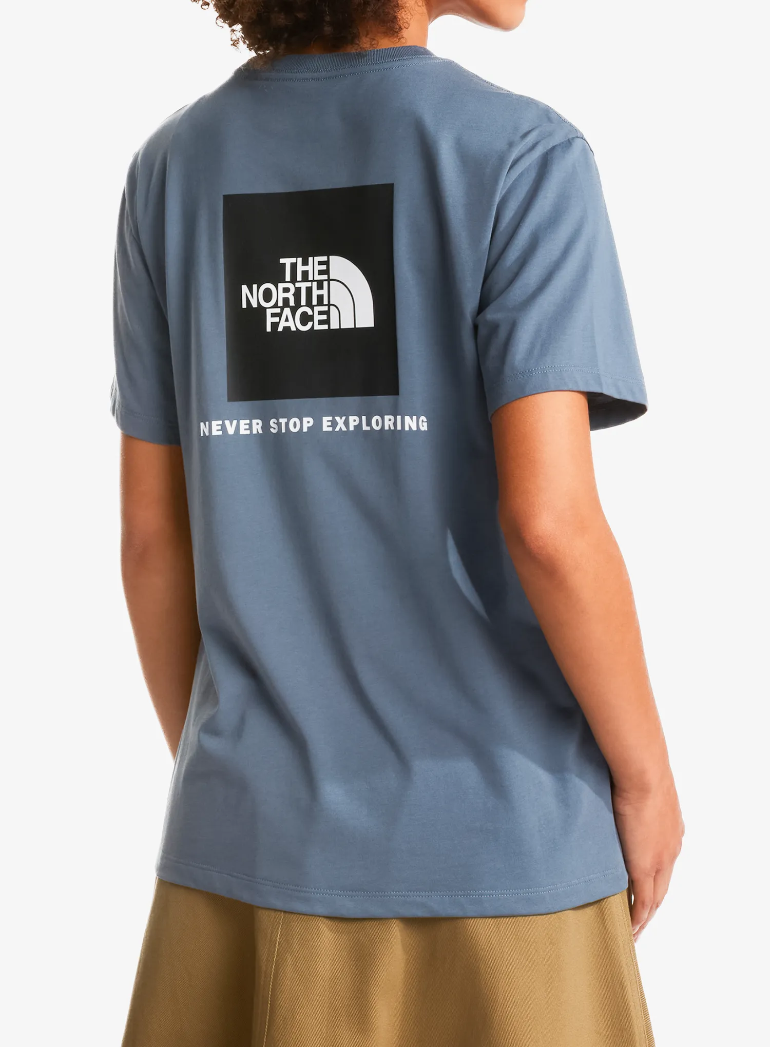 Bavlnené tričko dámske The North Face Evolution Half Dome Relaxed Short Sleeve - granite grey