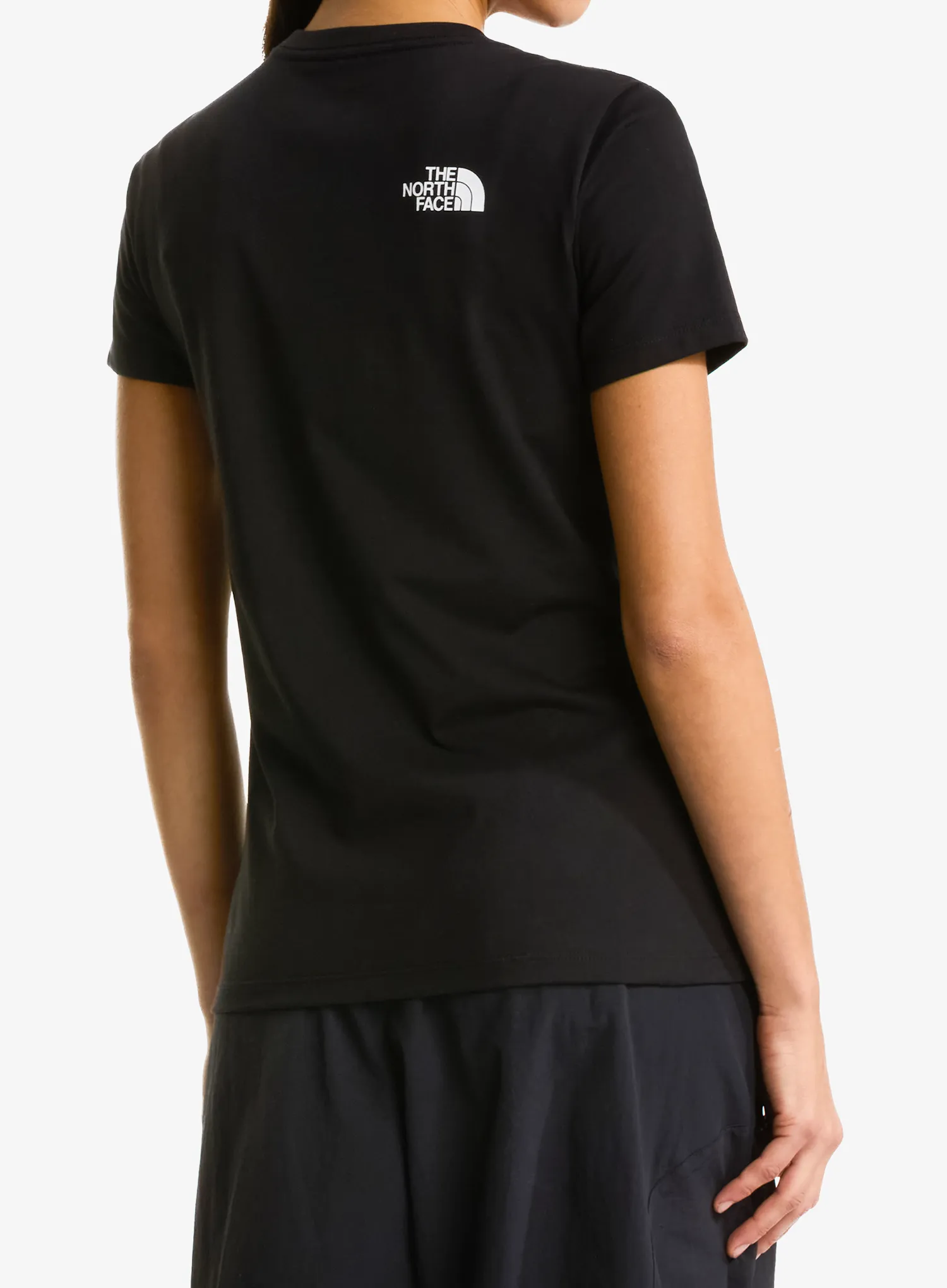 Bavlnené tričko dámske The North Face Evolution Half Dome Slim Short Sleeve - tnf black