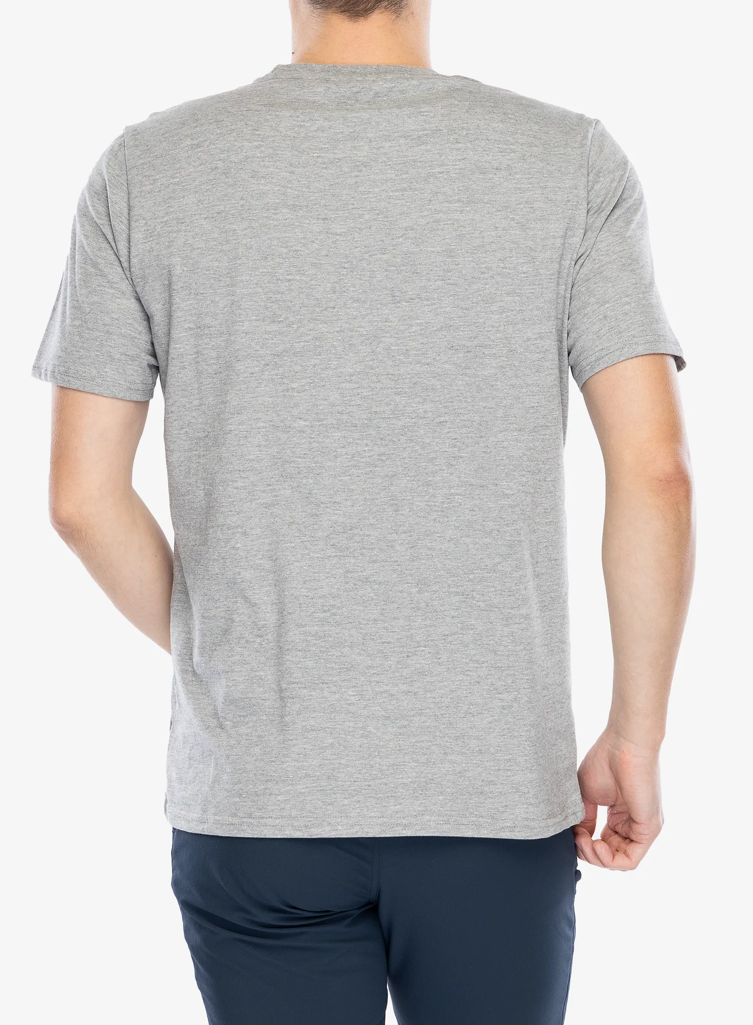 Bavlnené tričko Didriksons Harald T-Shirt 3 - grey melange