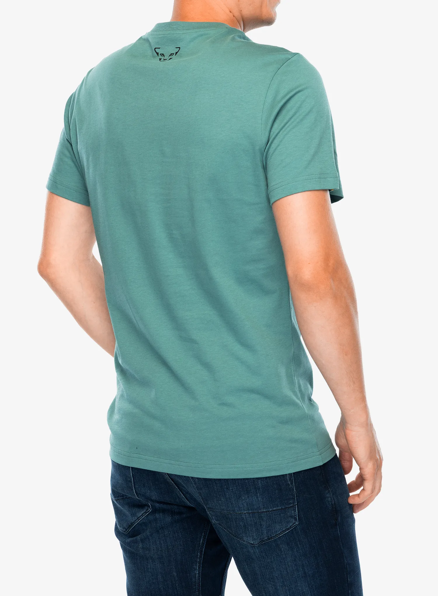 Bavlnené tričko Dynafit Graphic Cotton S/S Tee - atlantic/tabloid