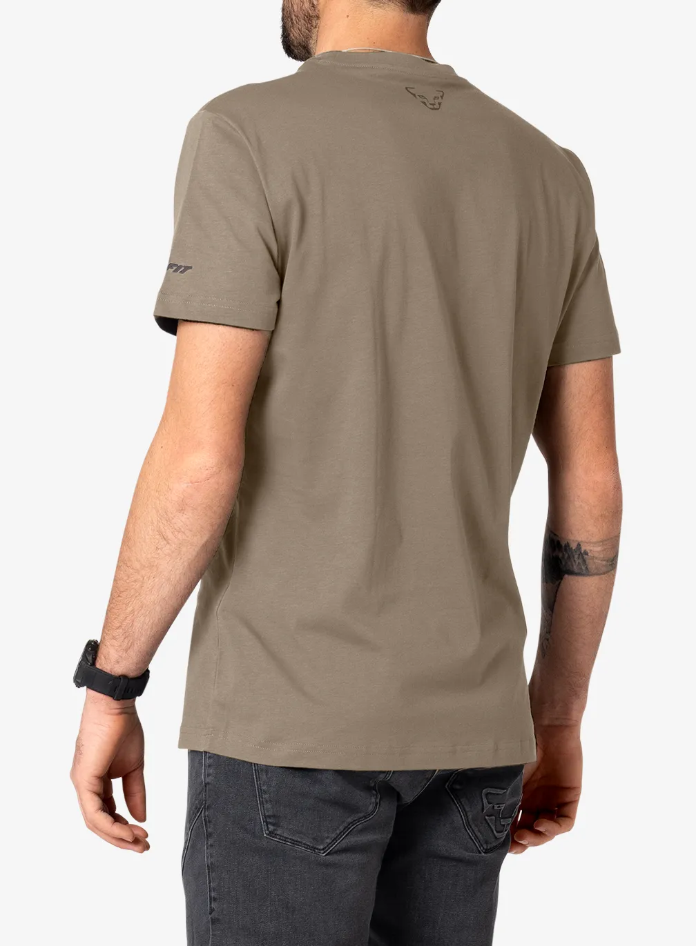 Bavlnené tričko Dynafit Graphic Cotton S/S Tee - fallen rock/horizon