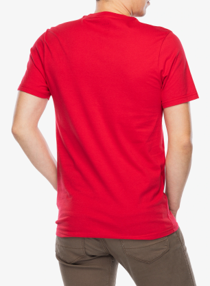 Bavlnené tričko Fox Absolute SS Prem Tee - flame red