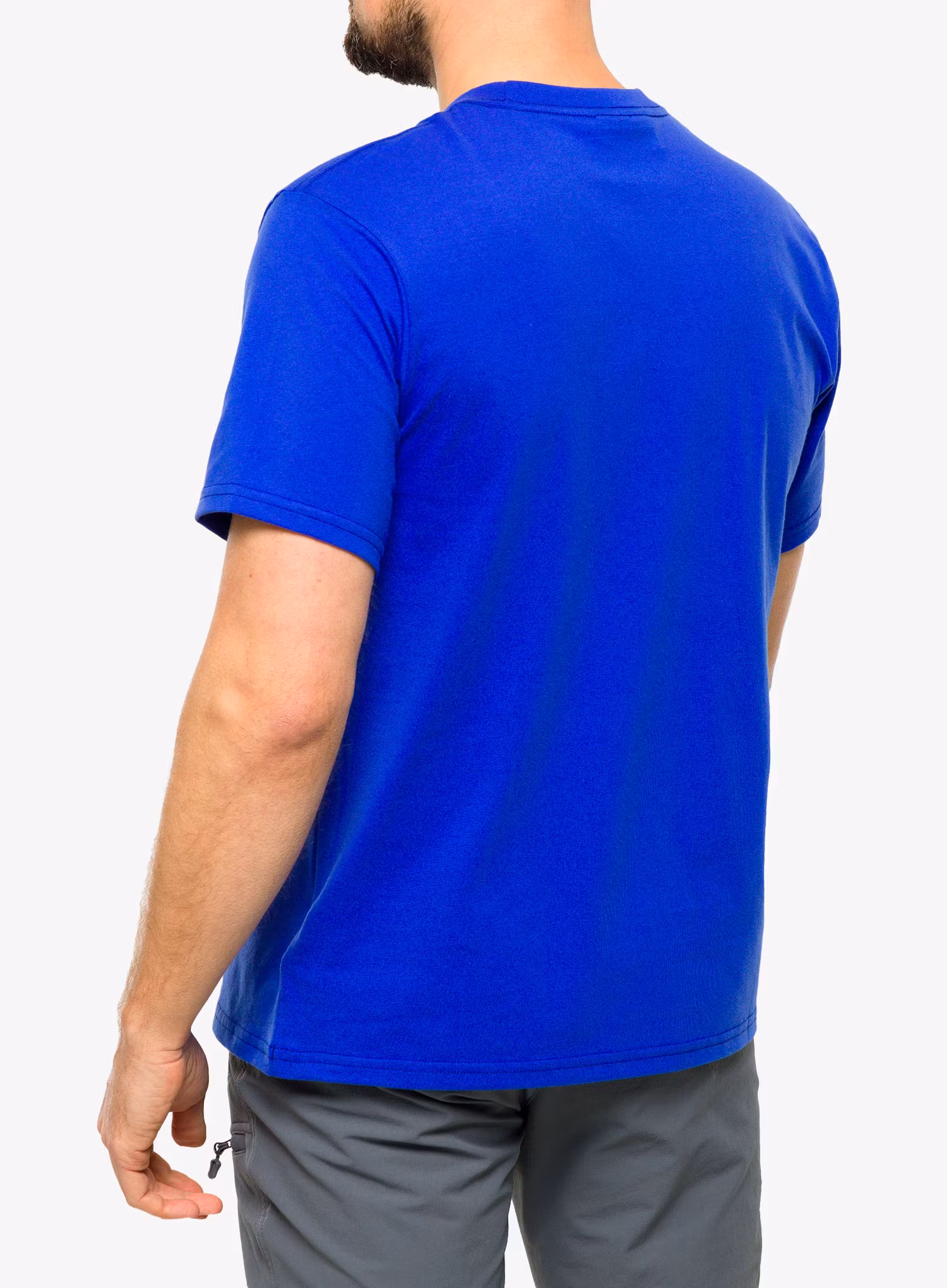 Bavlnené tričko Marmot Coastal Tee SS - trail blue
