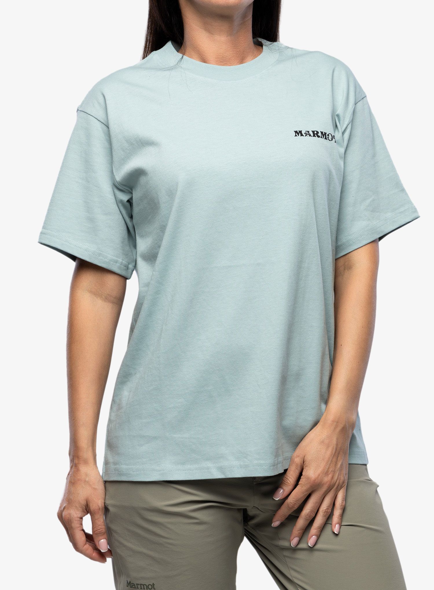 Bavlnené tričko Marmot Earth Day Heavyweight Tee SS - cloud blue