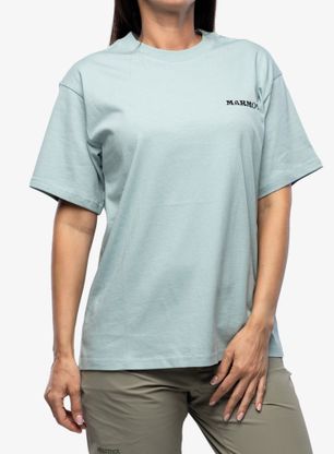 Bavlnené tričko Marmot Earth Day Heavyweight Tee SS - cloud blue