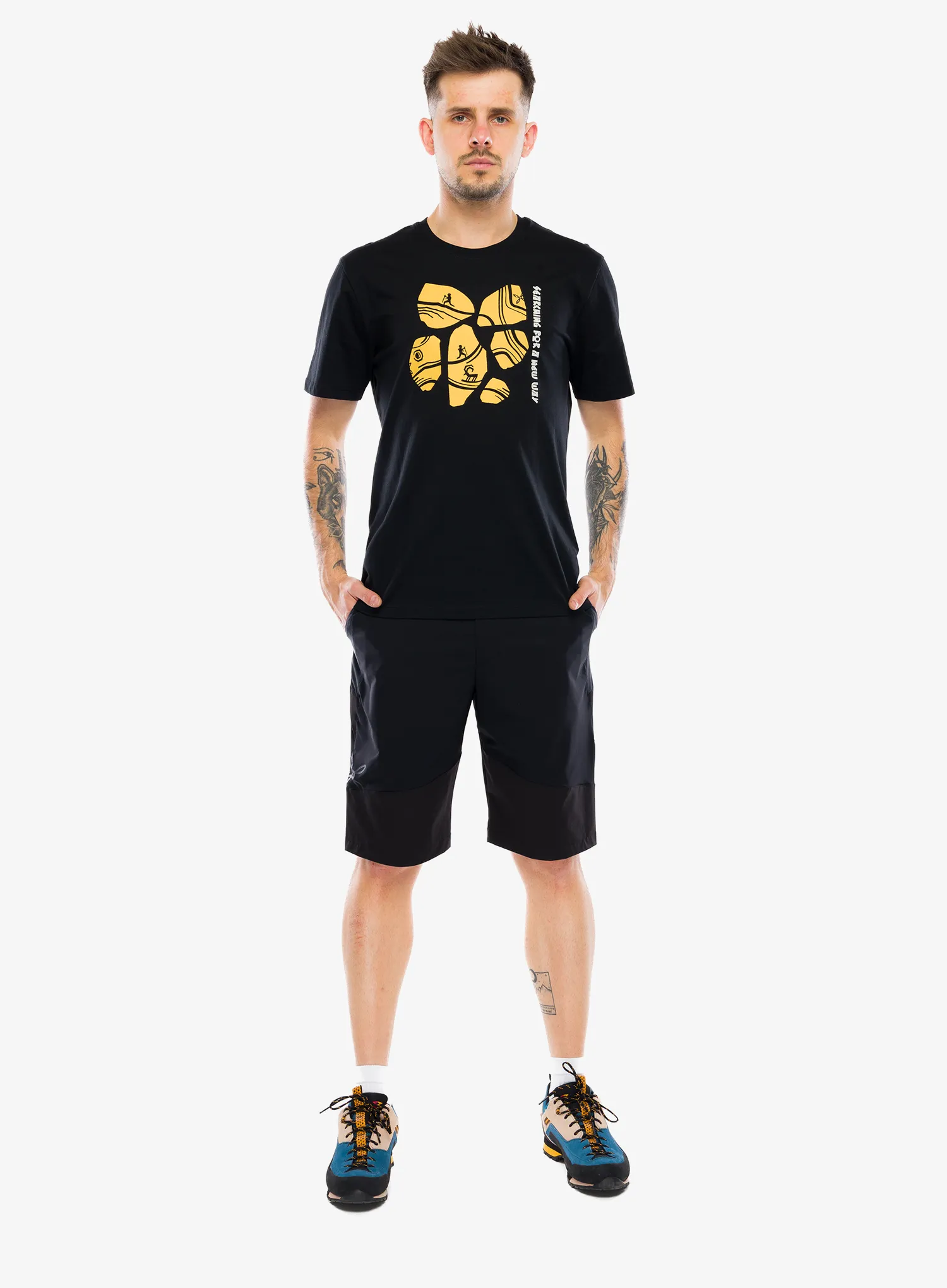 Bavlnené tričko Montura Limestone T-Shirt - washed slate