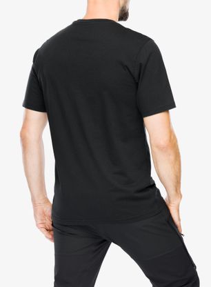 Bavlnené tričko Norrona /29 Cotton Activity Embroidery T-Shirt - caviar