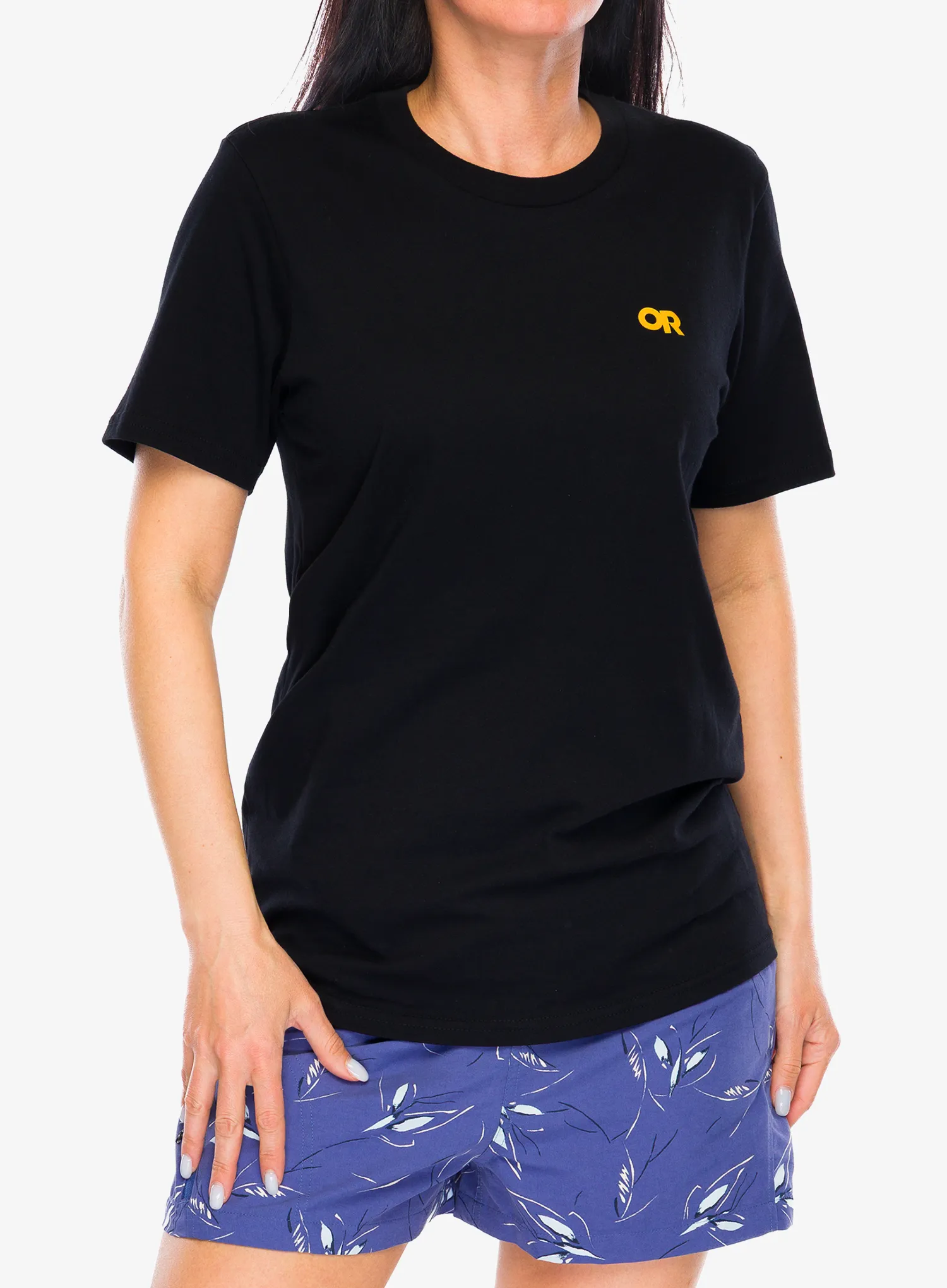 Bavlnené tričko Outdoor Research Spoked Logo T-Shirt - black