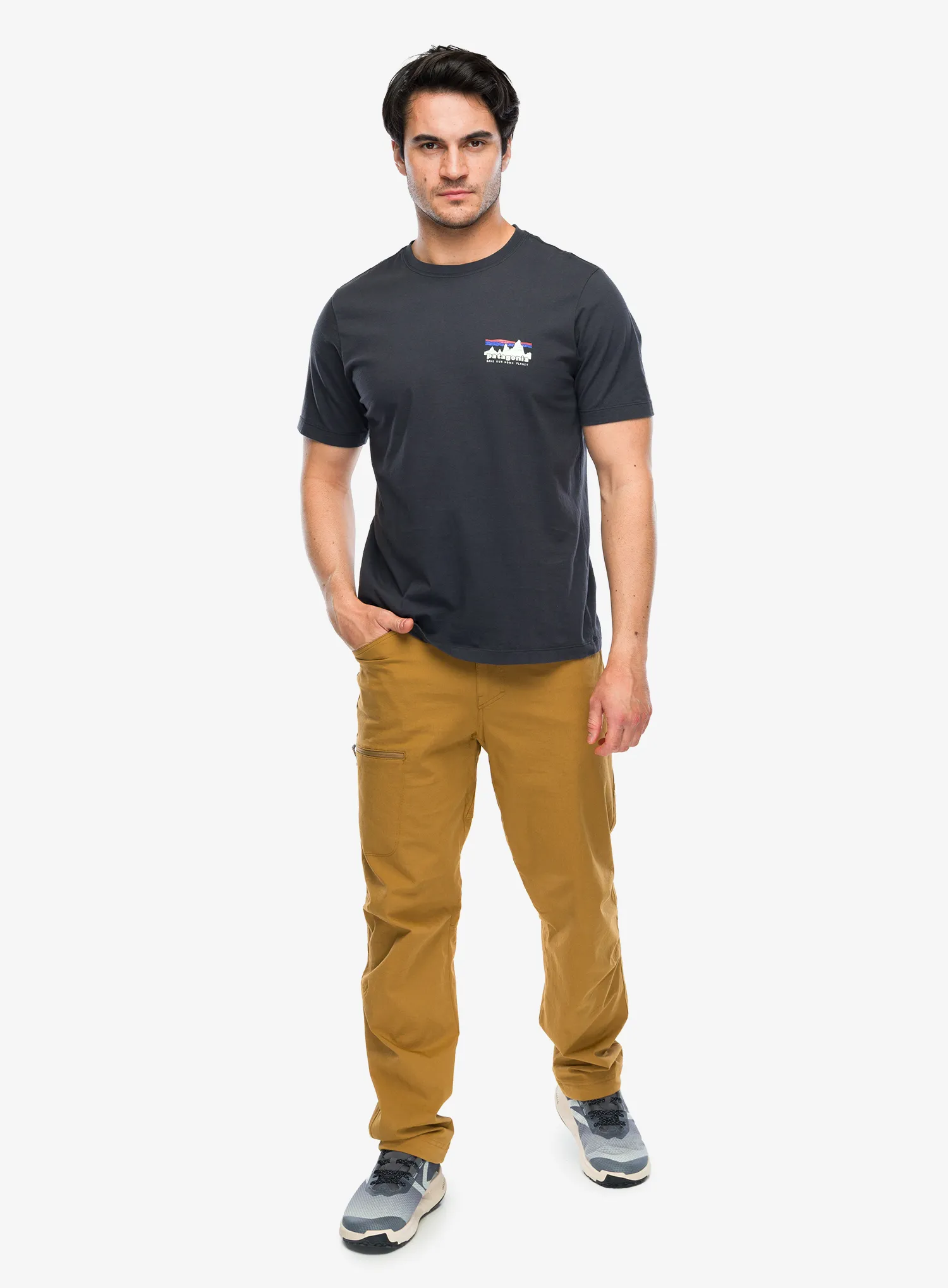 Bavlnené tričko Patagonia 73 Skyline T-Shirt - ink black