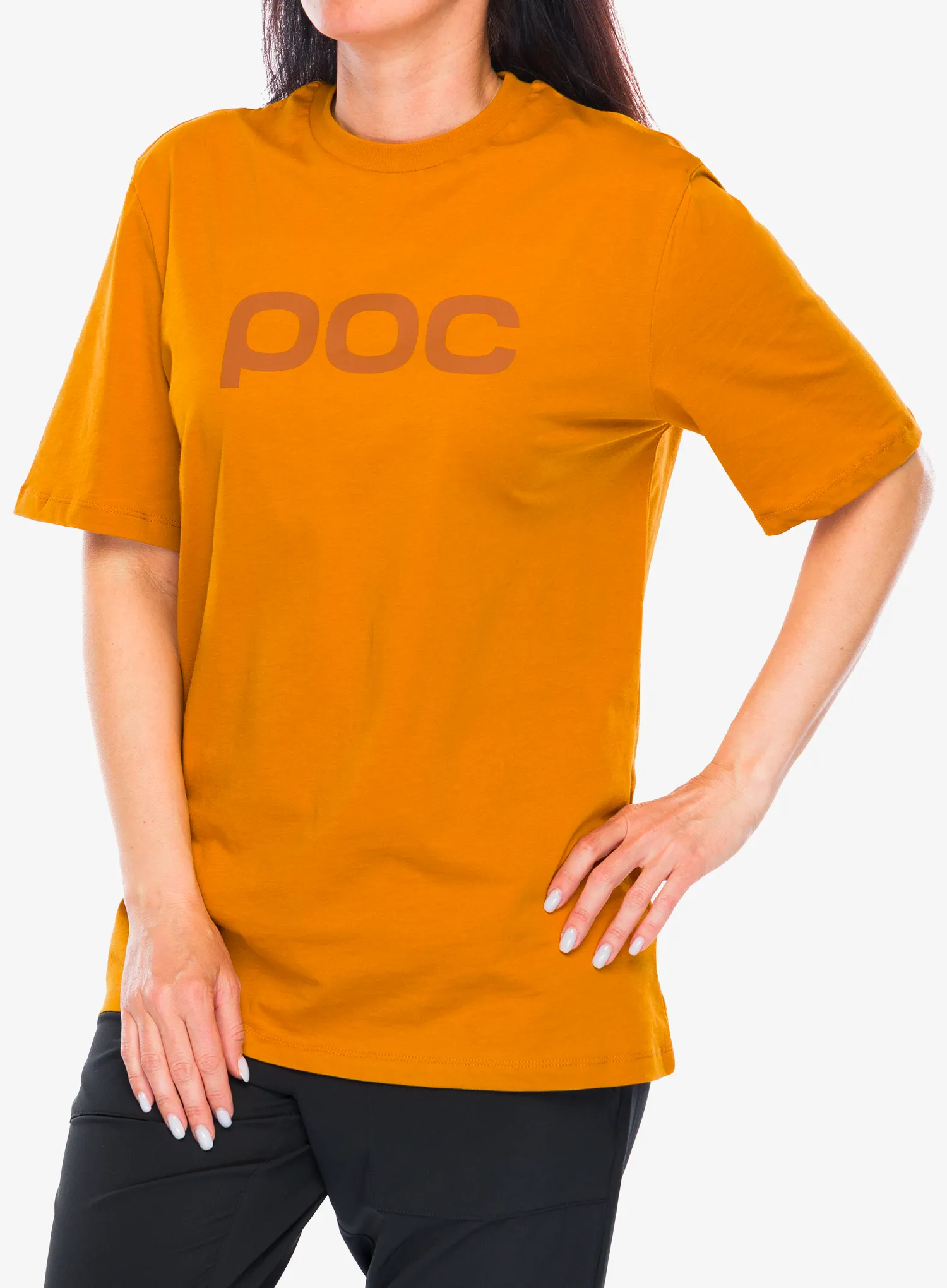 Bavlnené tričko POC Tee - bauxite brown