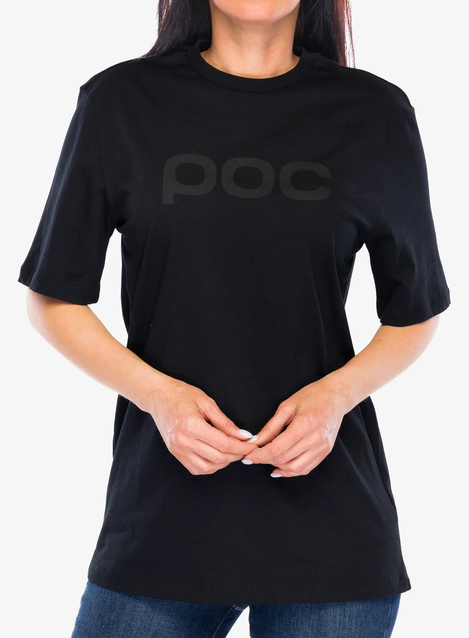 Bavlnené tričko POC Tee - uranium black