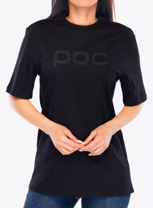 Bavlnené tričko POC Tee - uranium black