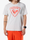 Bavlnené tričko Rossignol Cliffside Tee - light grey