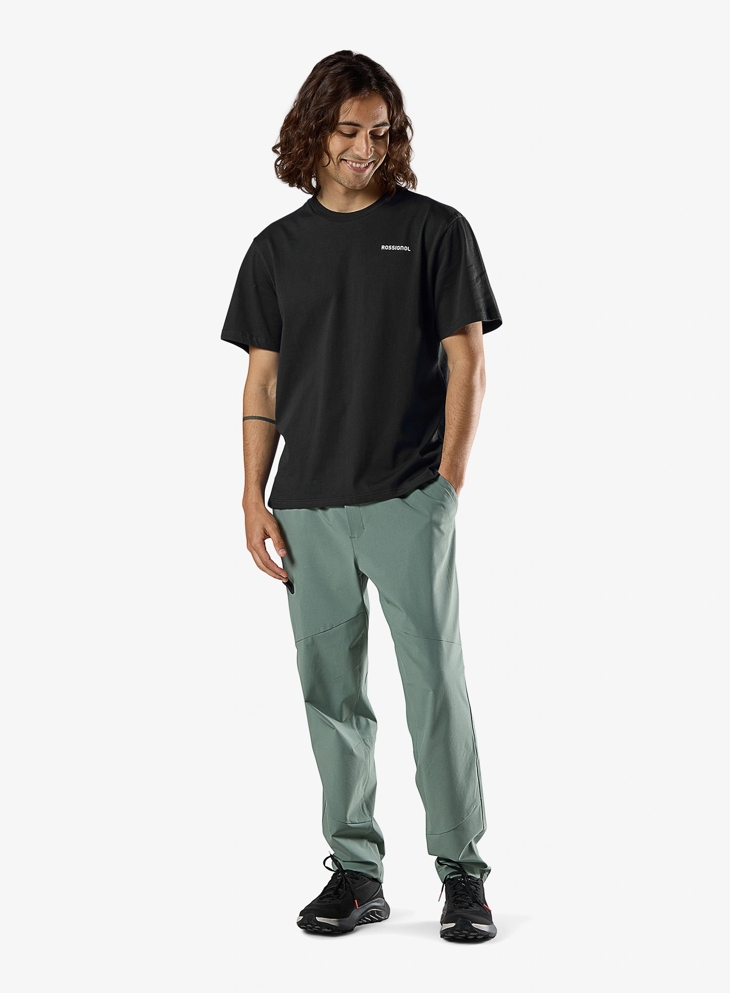 Bavlnené tričko Rossignol Presset Tee - black