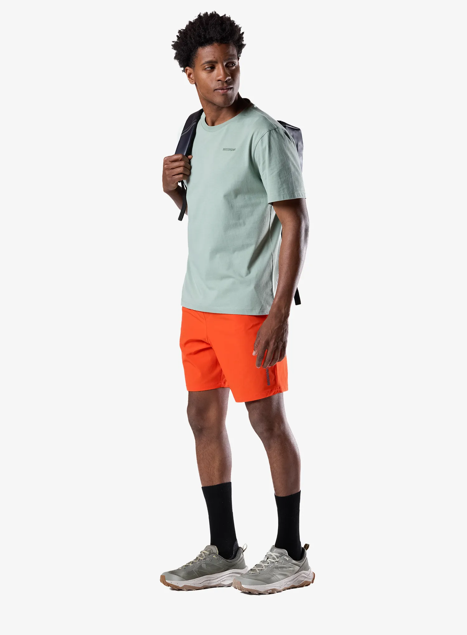 Bavlnené tričko Rossignol Presset Tee - sage green