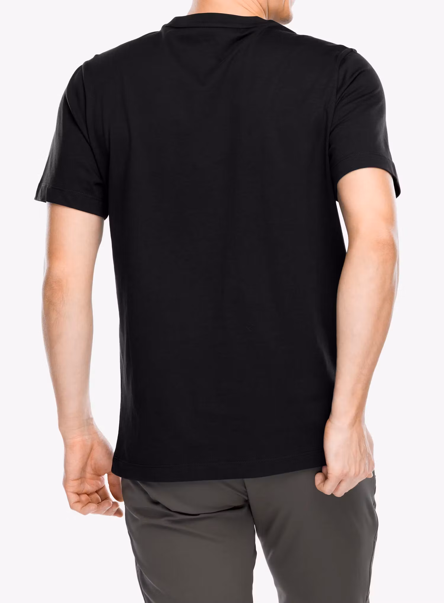 Bavlnené tričko Salomon Big Logo Tee - deep black