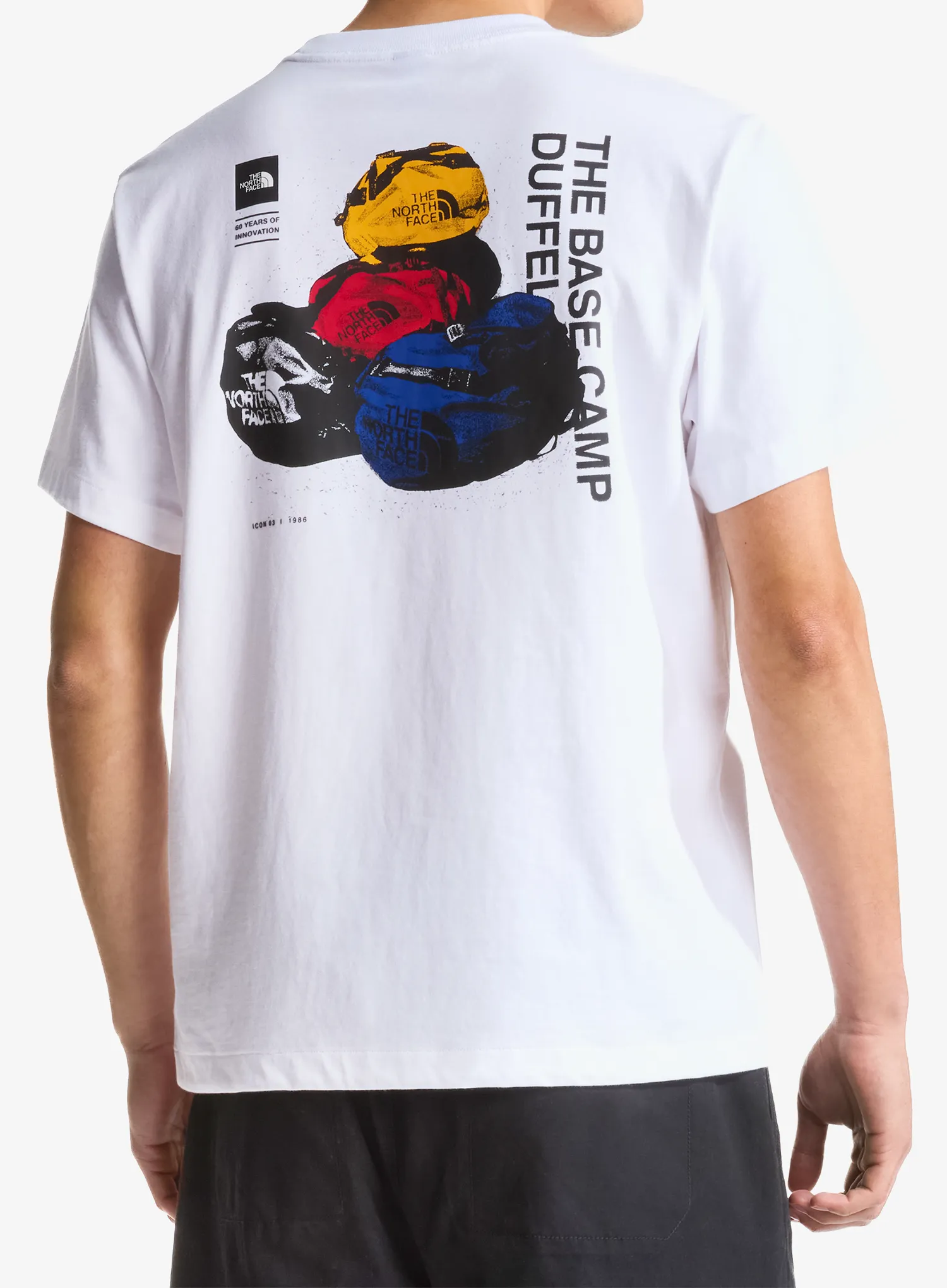 Bavlnené tričko The North Face BCD Celebration Relaxed SS Tee - tnf white