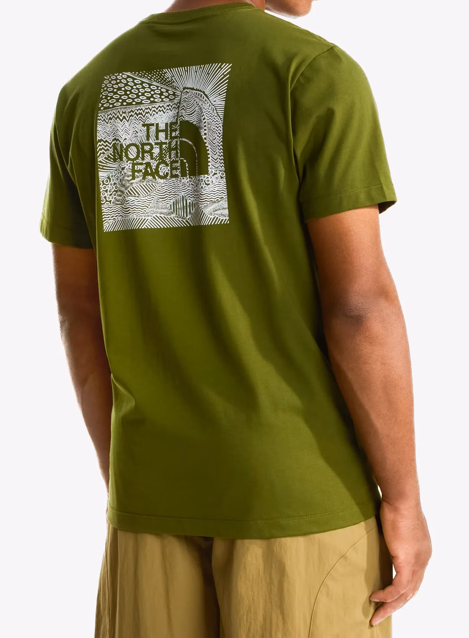 Bavlnené tričko The North Face Box NSE Celebration Reg SS Tee - woodland green