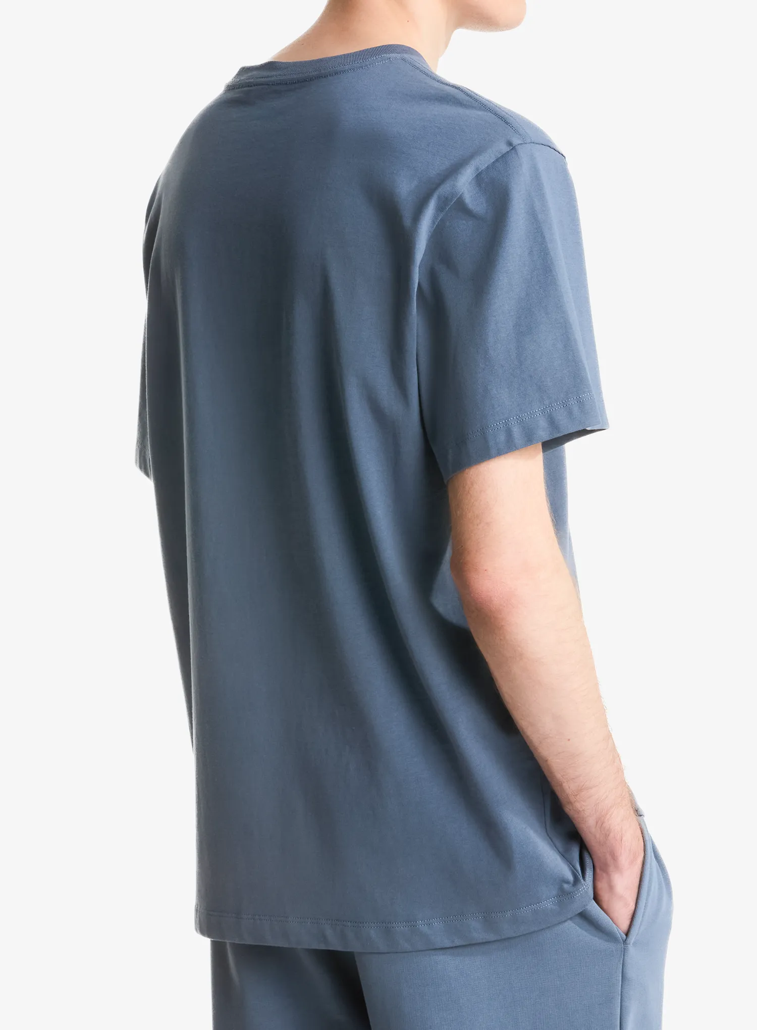 Bavlnené tričko The North Face Essential Center Logo Relaxed SS - granite grey