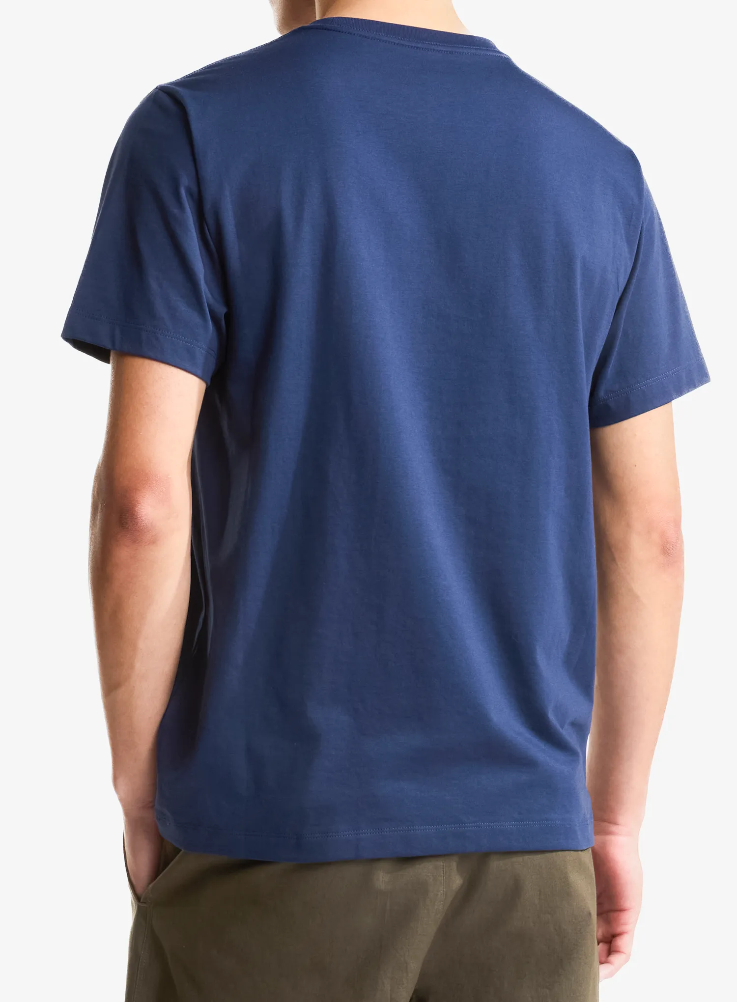Bavlnené tričko The North Face Evolution Simple Dome Regular SS - summit navy