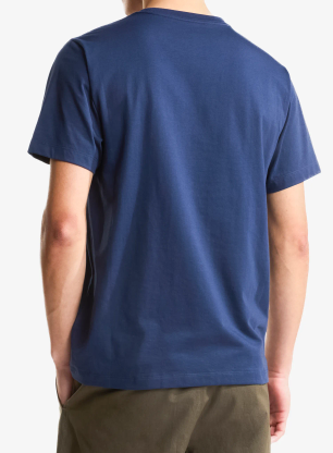 Bavlnené tričko The North Face Evolution Simple Dome Regular SS - summit navy
