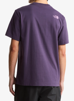Bavlnené tričko The North Face Logo Twist Relaxed SS Tee - endless dusk