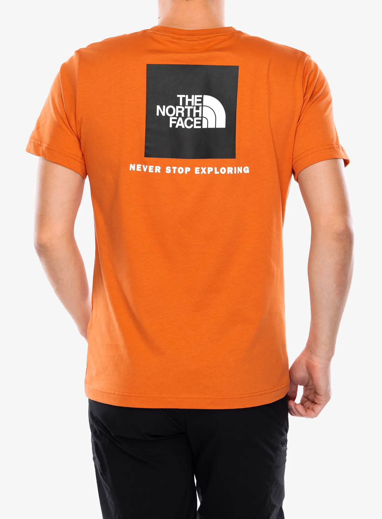 Bavlnené tričko The North Face S/S Redbox Tee - iron bronze/tnf black