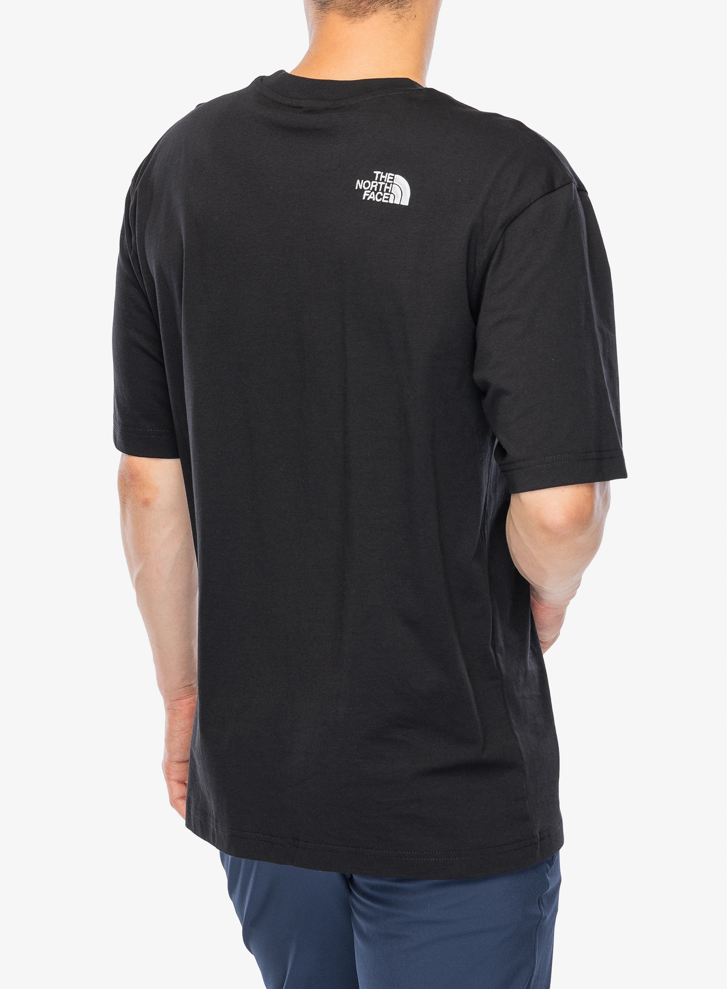 Bavlnené tričko The North Face SS Essential Oversize Tee - tnf black