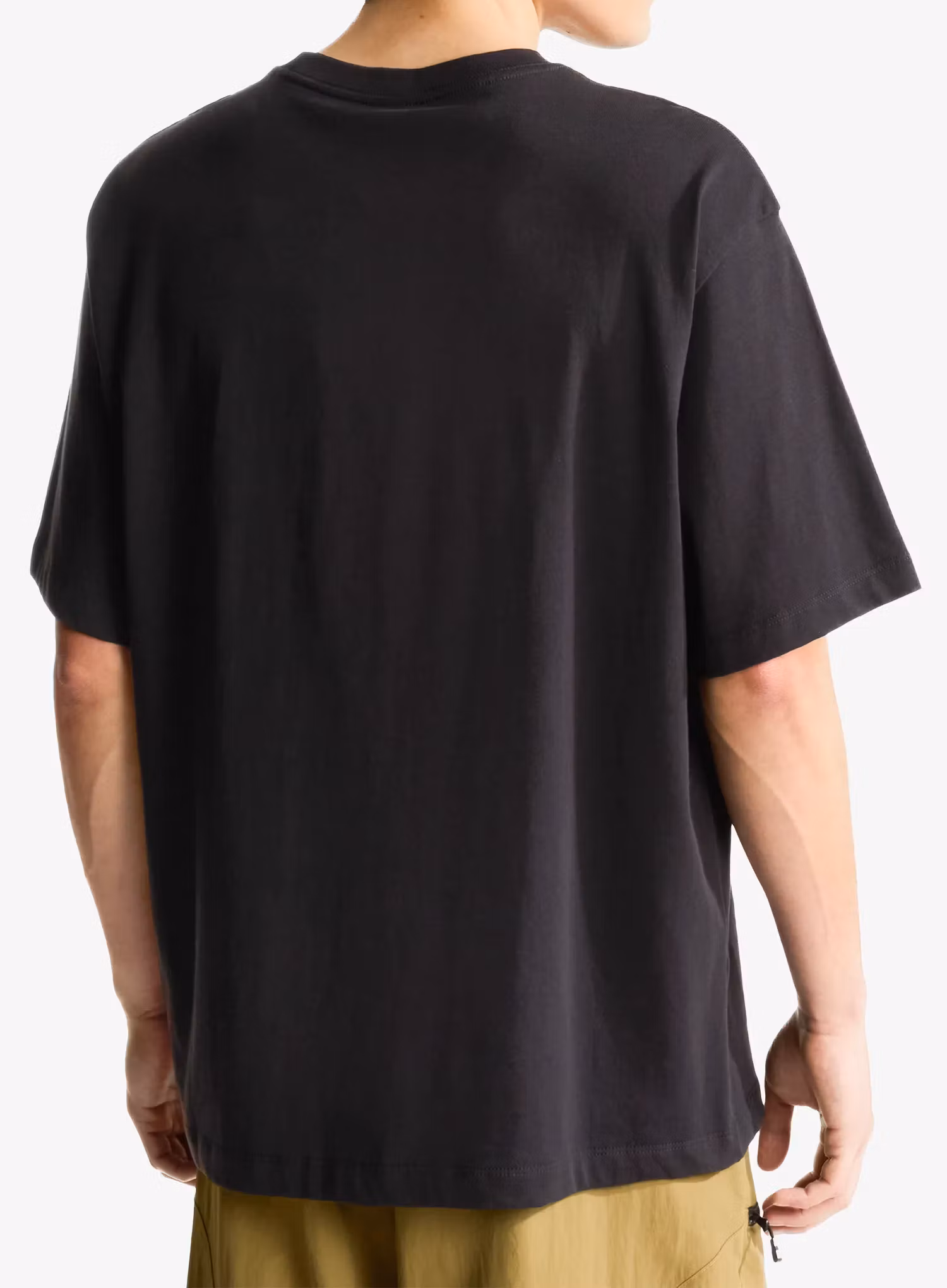 Bavlnené tričko The North Face TNF Essential Simple Dome OS SS Tee - tnf black
