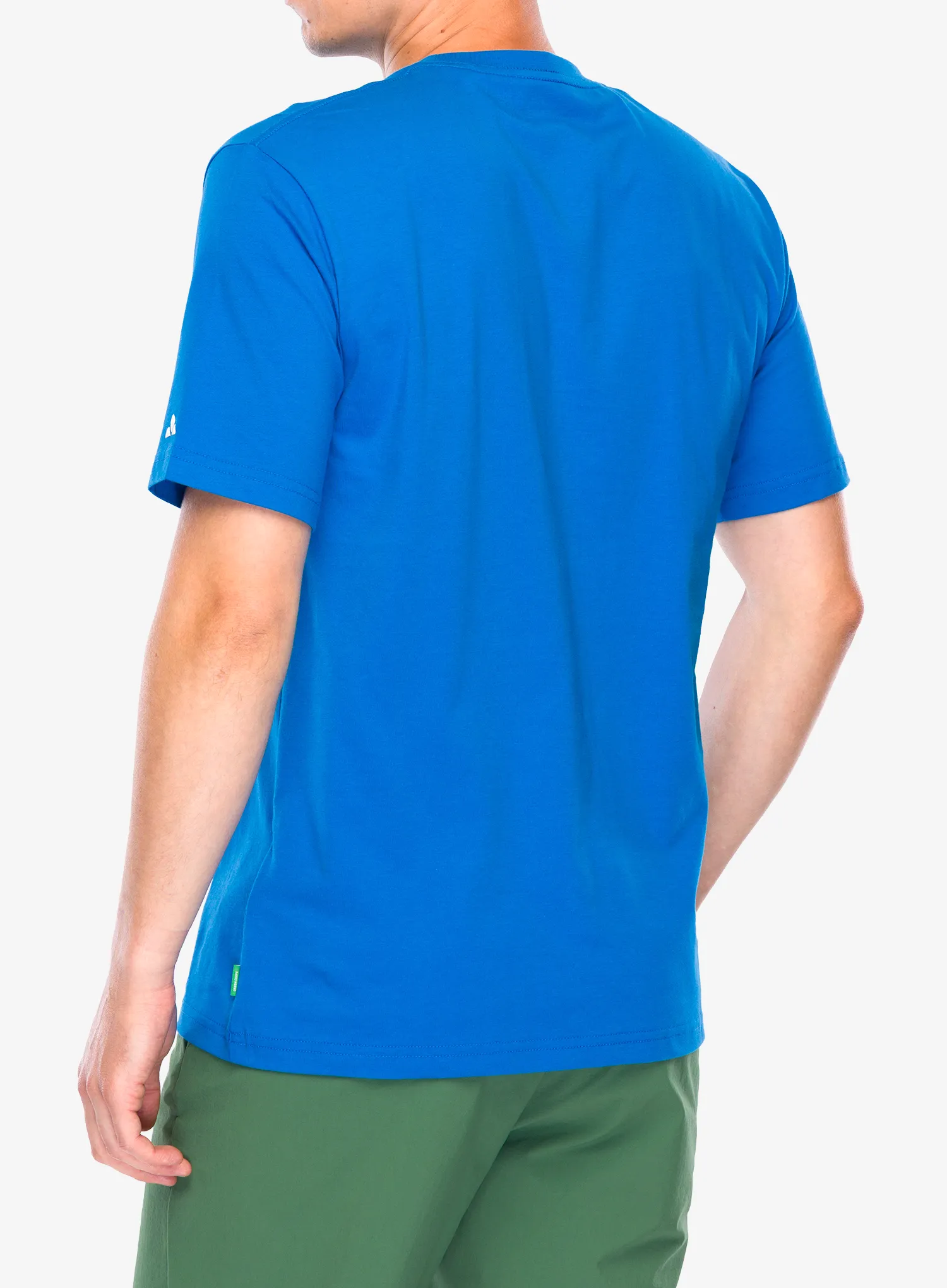 Bavlnené tričko Vaude Logo T-Shirt II - radiate blue