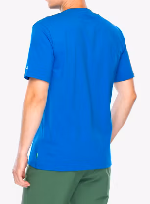 Bavlnené tričko Vaude Logo T-Shirt II - radiate blue