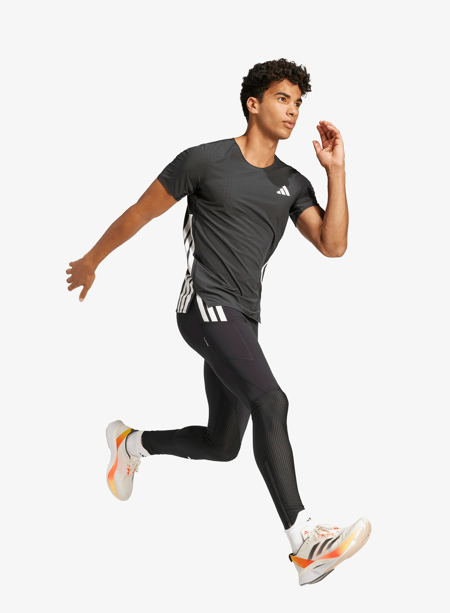 Bežecké tričko adidas Adizero Running Tee - black