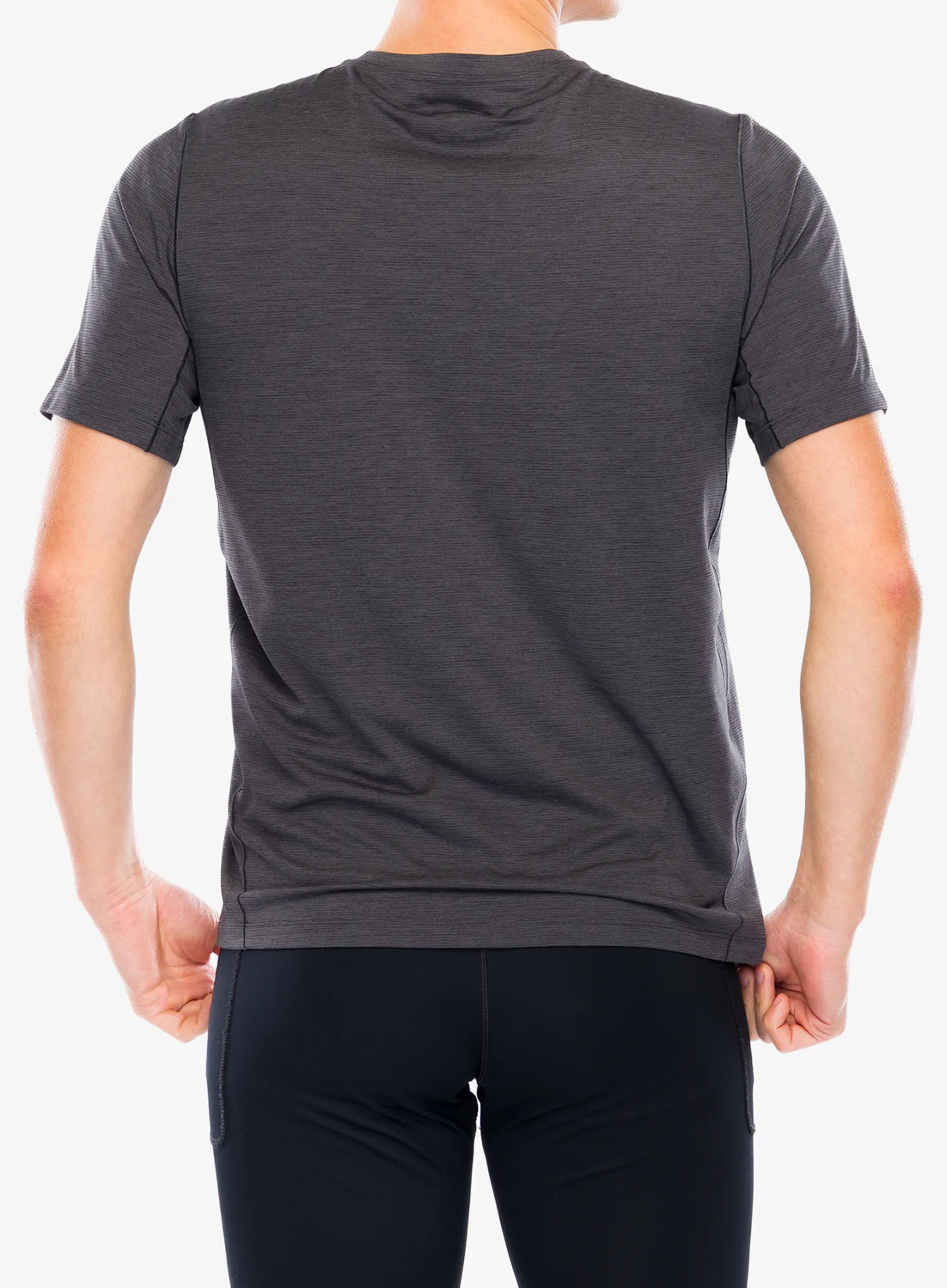Bežecké tričko Arcteryx Cormac Crew SS - black sapphire