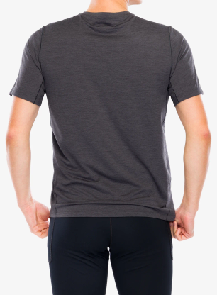 Bežecké tričko Arcteryx Cormac Crew SS - black sapphire