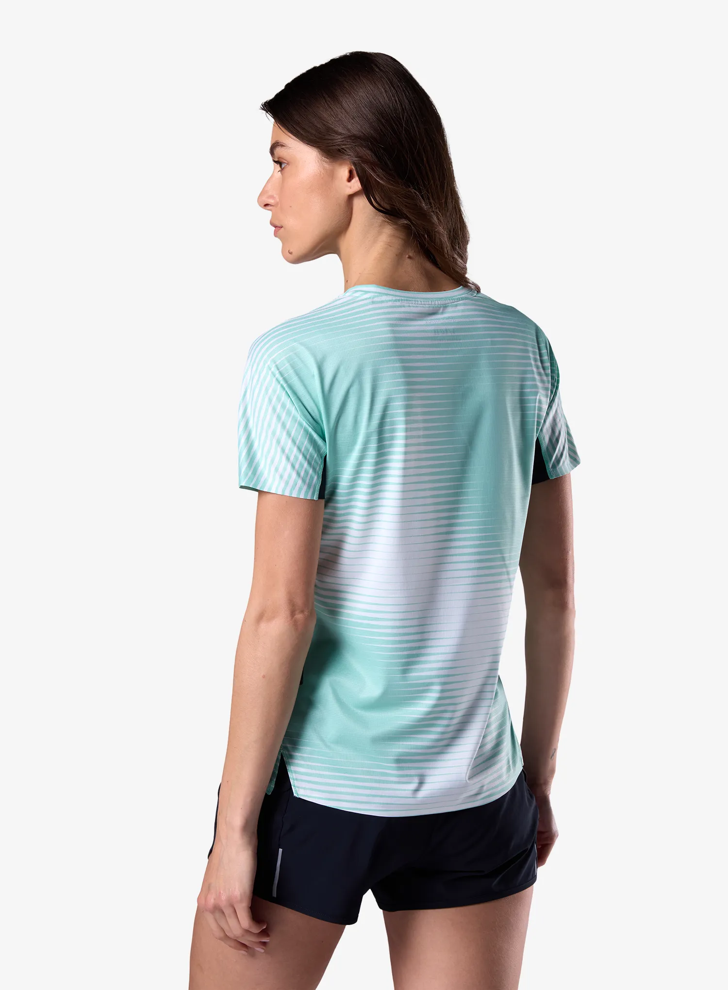 Bežecké tričko dámske Rossignol Sapa Ultra Tee - white line fogg